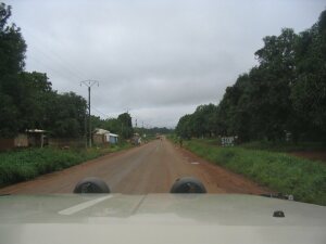 Einfahrt nach Ngaoundéré